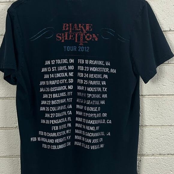 Blake Shelton Black Band Tee size M - Picture 4 of 8